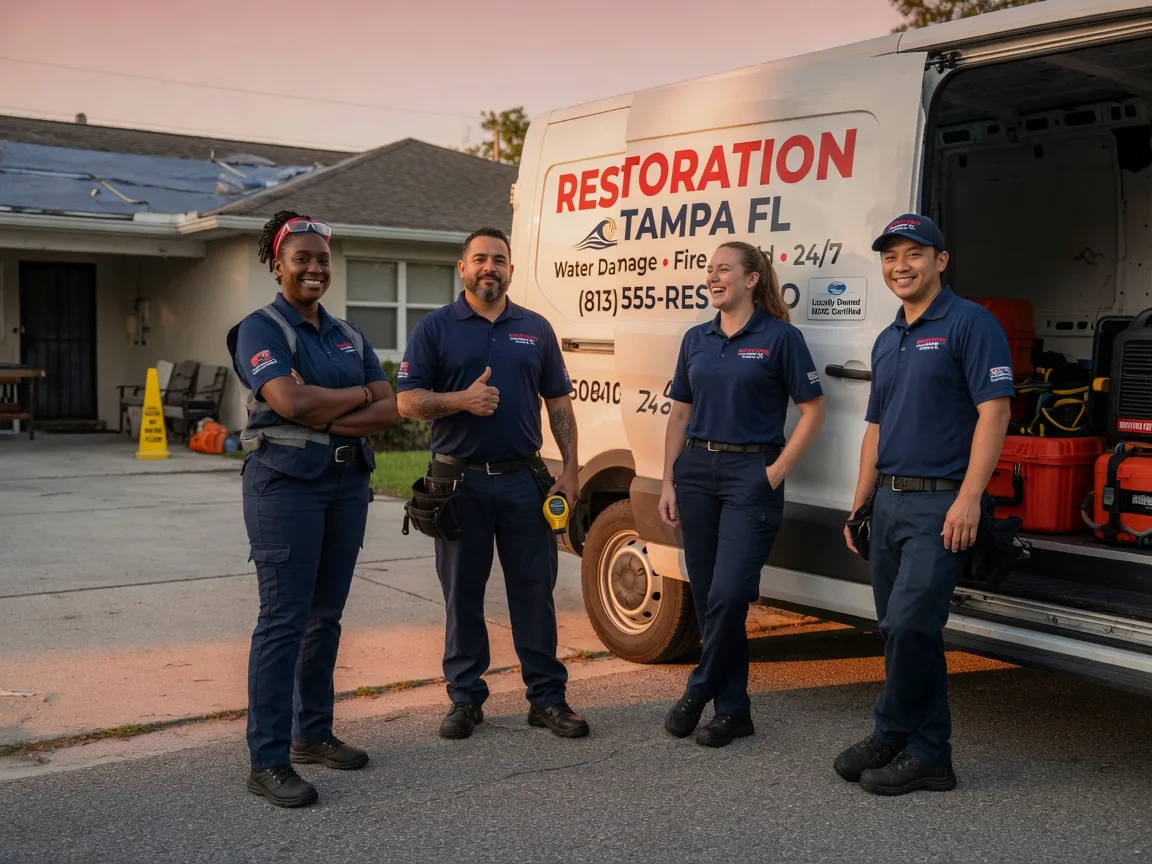 Water Damage Restoration company in Watts, OK